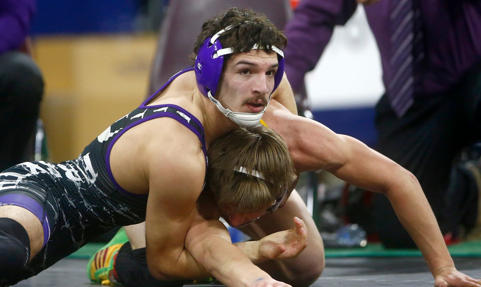 Championship round of state wrestling